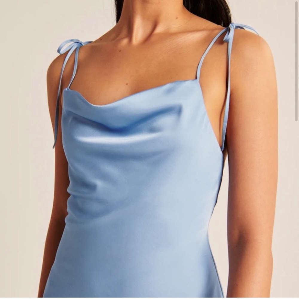 Abercrombie Cowl Neck Adjustable Strap Dress L